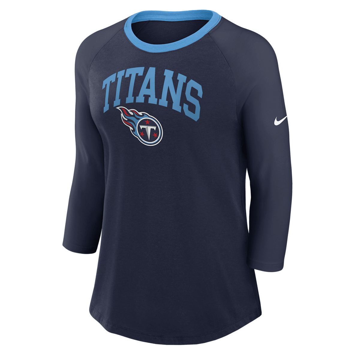 Tennessee Titans Tennessee Titans Women's Nike NFL 3/4-Sleeve T-Shirt