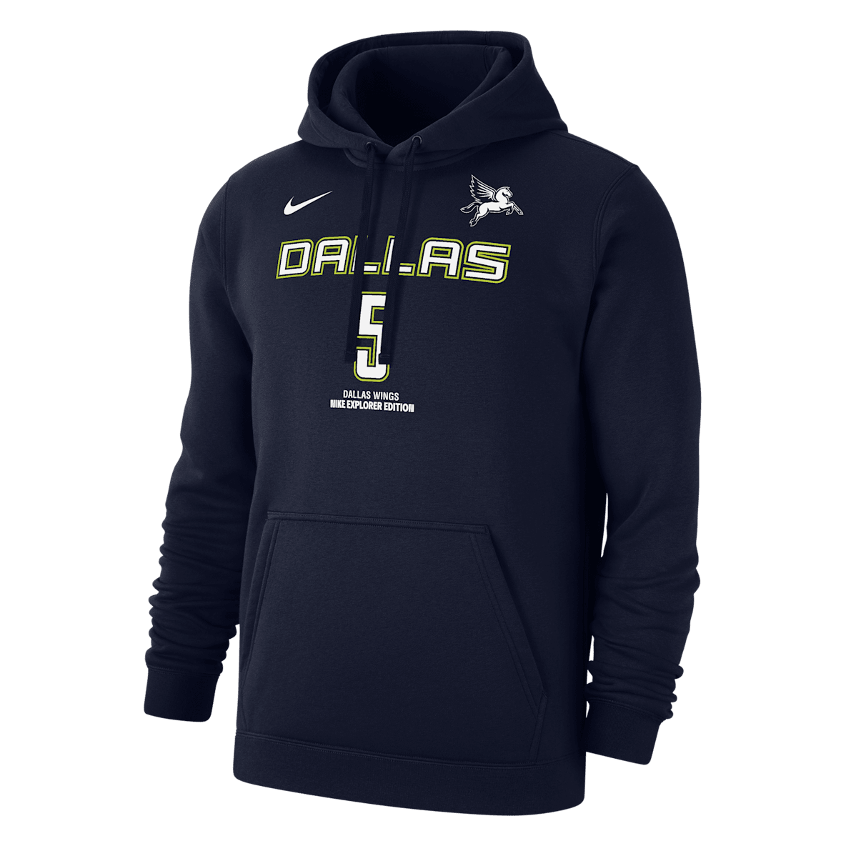 Paige Bueckers Dallas Wings Club Paige Bueckers Dallas Wings Club Nike WNBA Fleece Pullover Hoodie