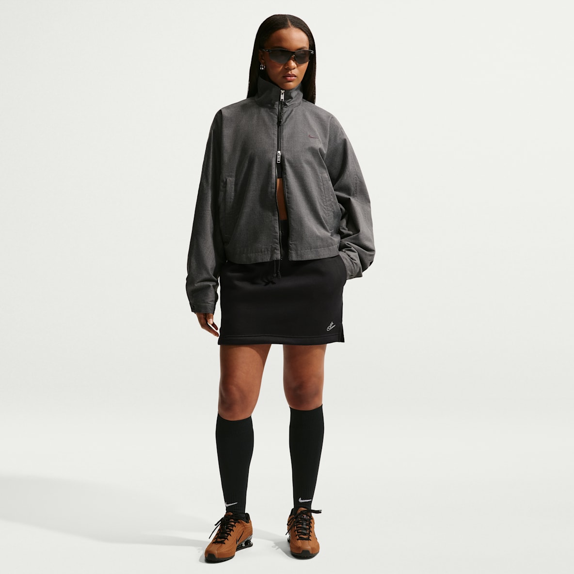 Nike Sportswear Phoenix Fleece Nike Sportswear Phoenix Fleece Women's High-Waisted Slim Mini Skirt