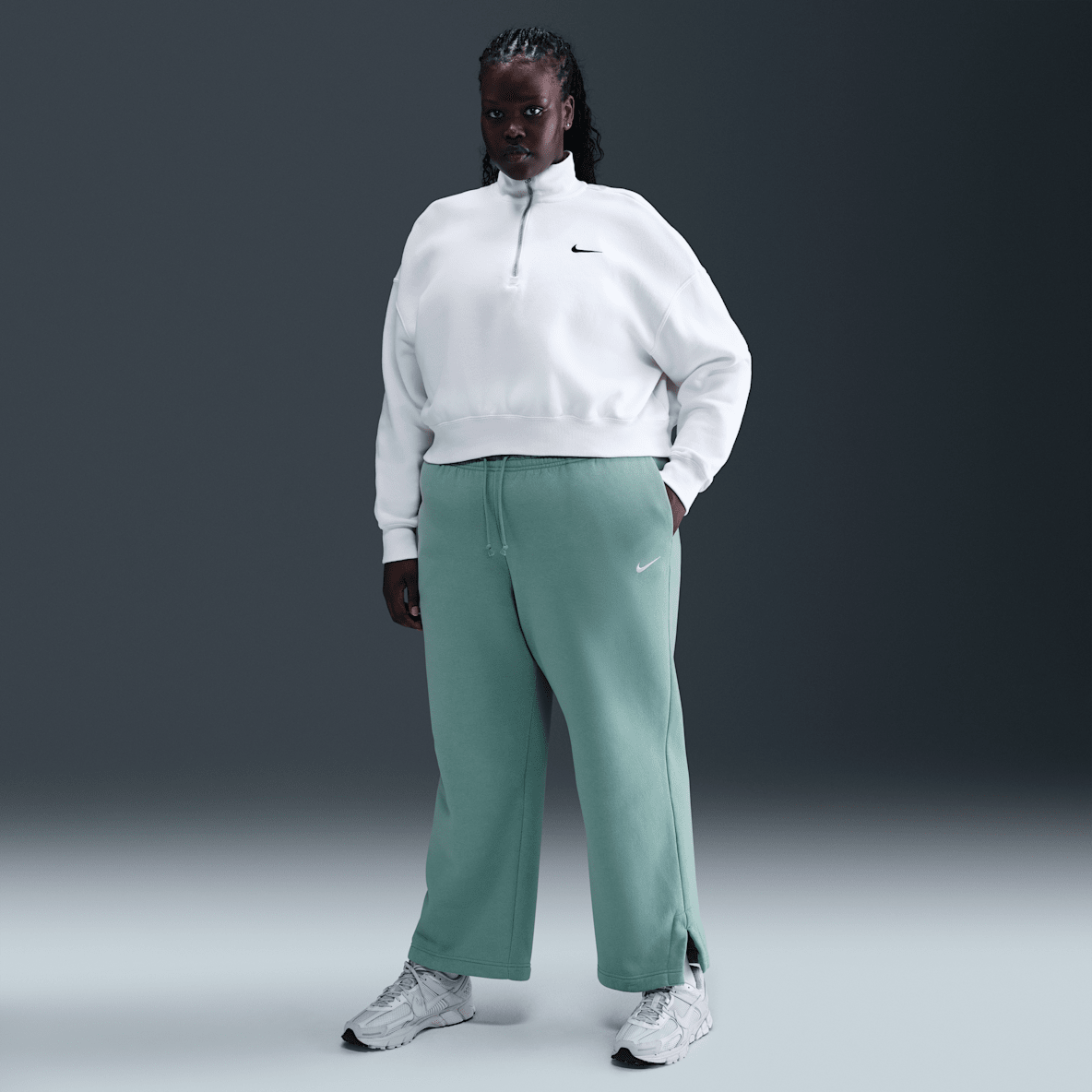 Nike Sportswear Phoenix Fleece Pantalon taille haute pour femme (grande taille)