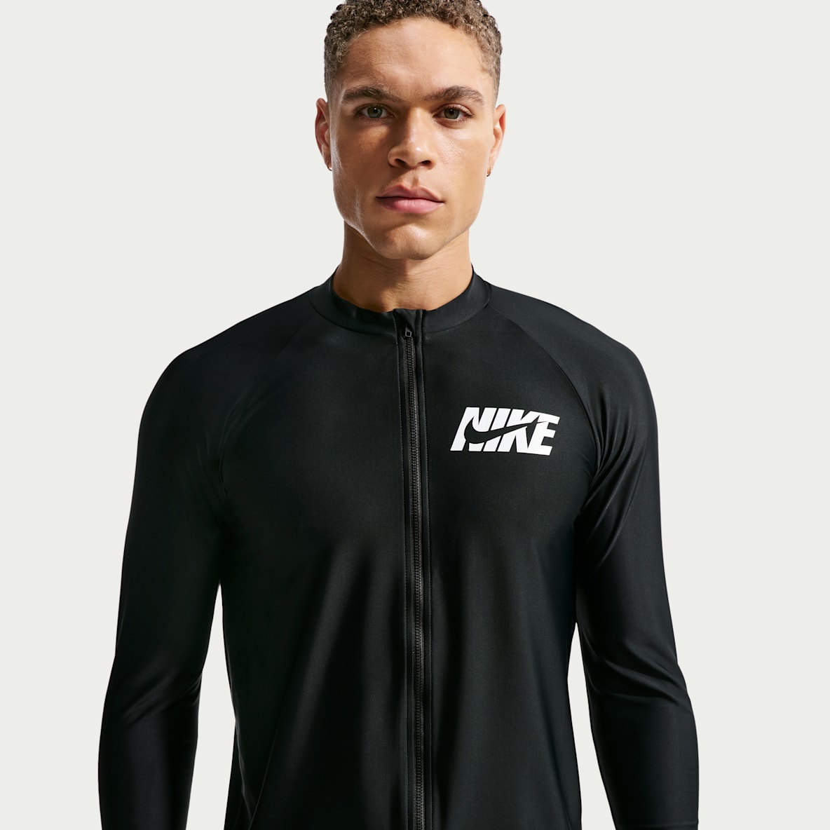 나이키 스윔 하이드로가드 남성 긴팔 지퍼 탑