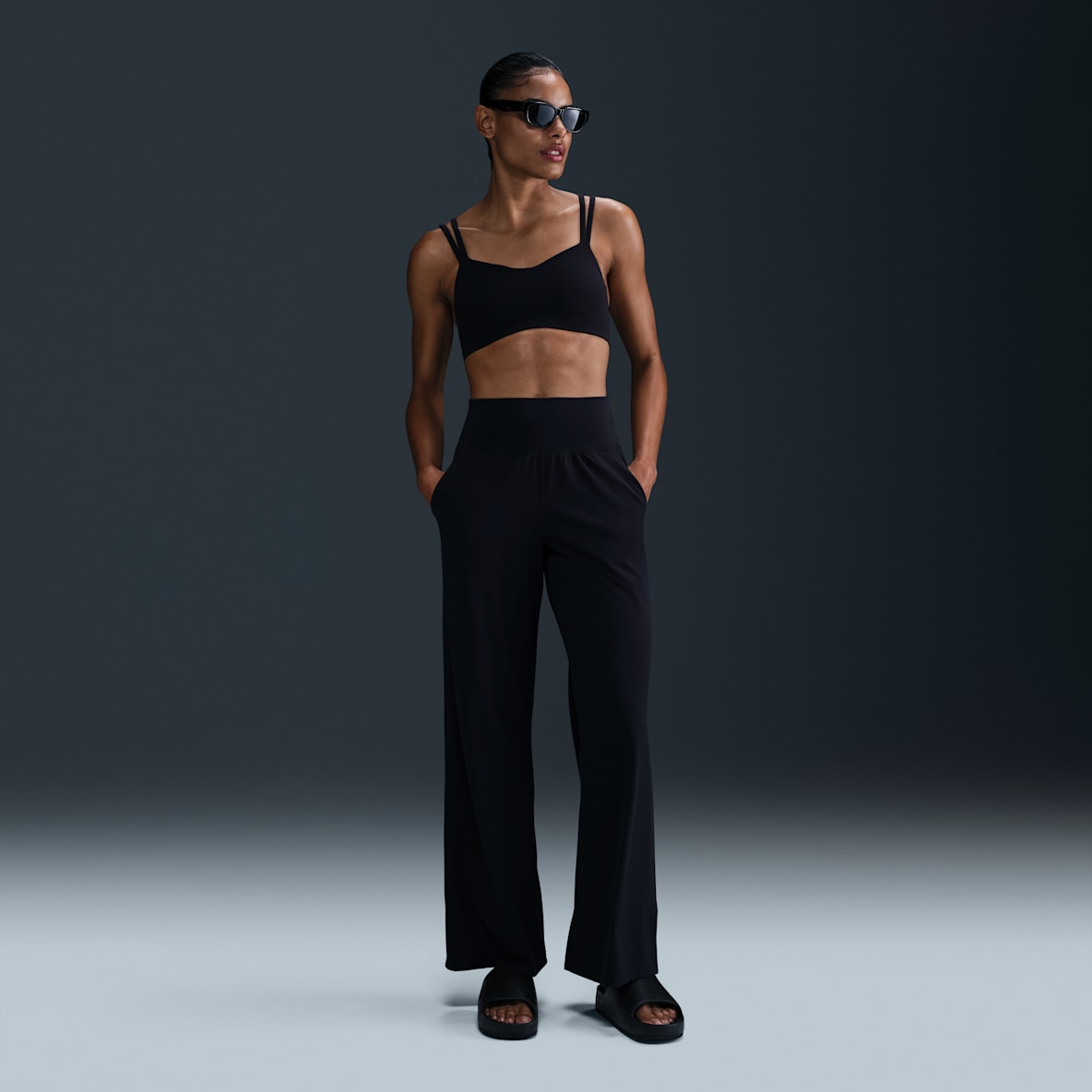 Nike Zenvy Nike Zenvy Women's Dri-FIT High-Waisted Wide-Leg Pants