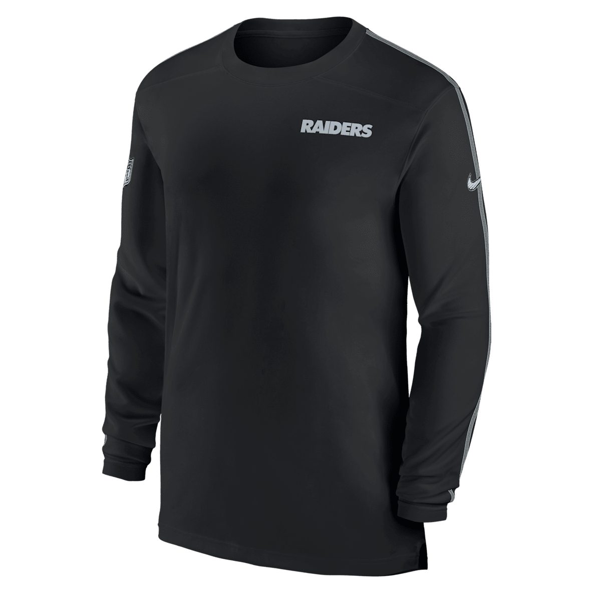 Las Vegas Raiders Sideline Coach Las Vegas Raiders Sideline Coach Men's Nike Dri-FIT NFL Long-Sleeve Top