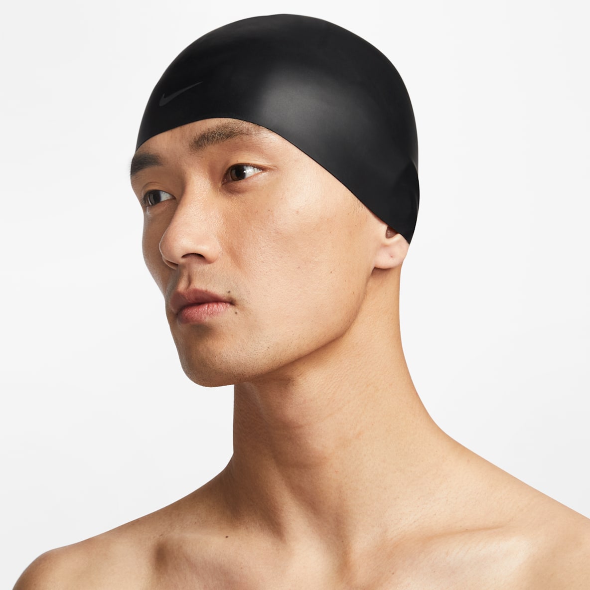 Nike Swim Solid Nike Swim Solid Gorro de entrenamiento de silicona para pelo largo