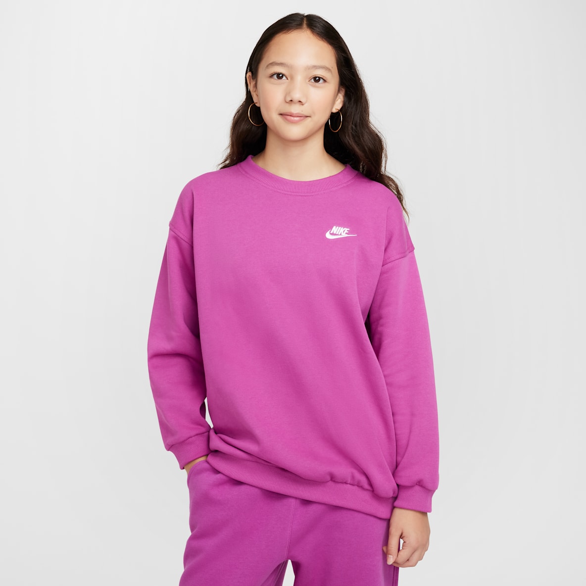 Nike Sportswear Club Fleece Nike Sportswear Club Fleece Big Kids' Oversized Sweatshirt