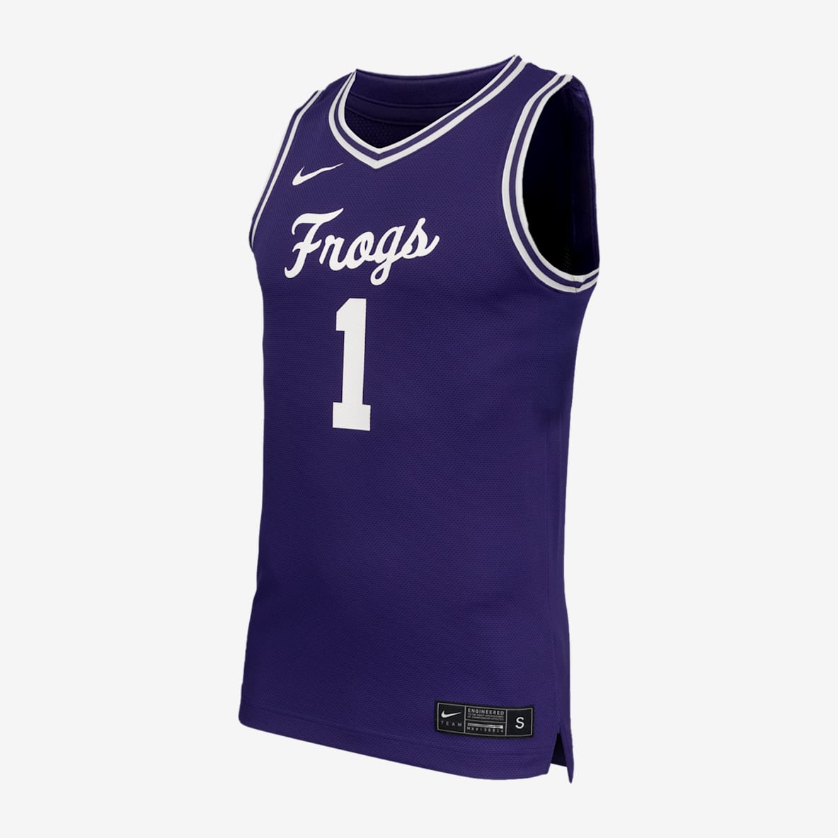 TCU TCU Jersey de básquetbol universitario Nike Replica para hombre