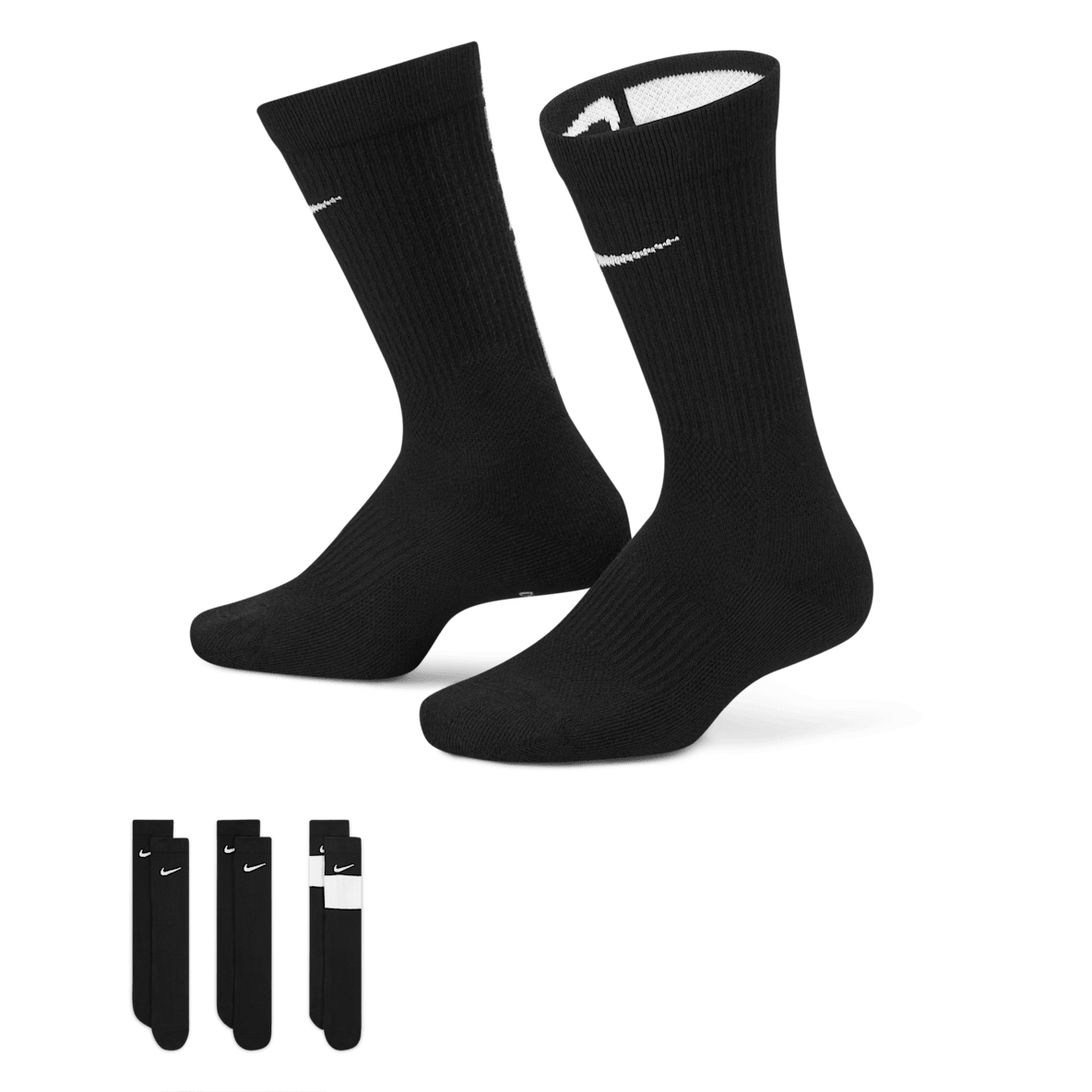 Nike Elite Nike Elite Kids' Basketball Crew Socks (3 Pairs)