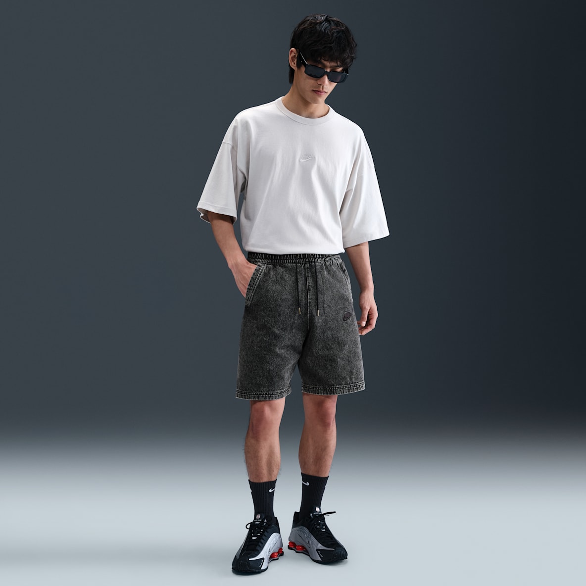 Nike Sportswear Men's Denim Washed Shorts