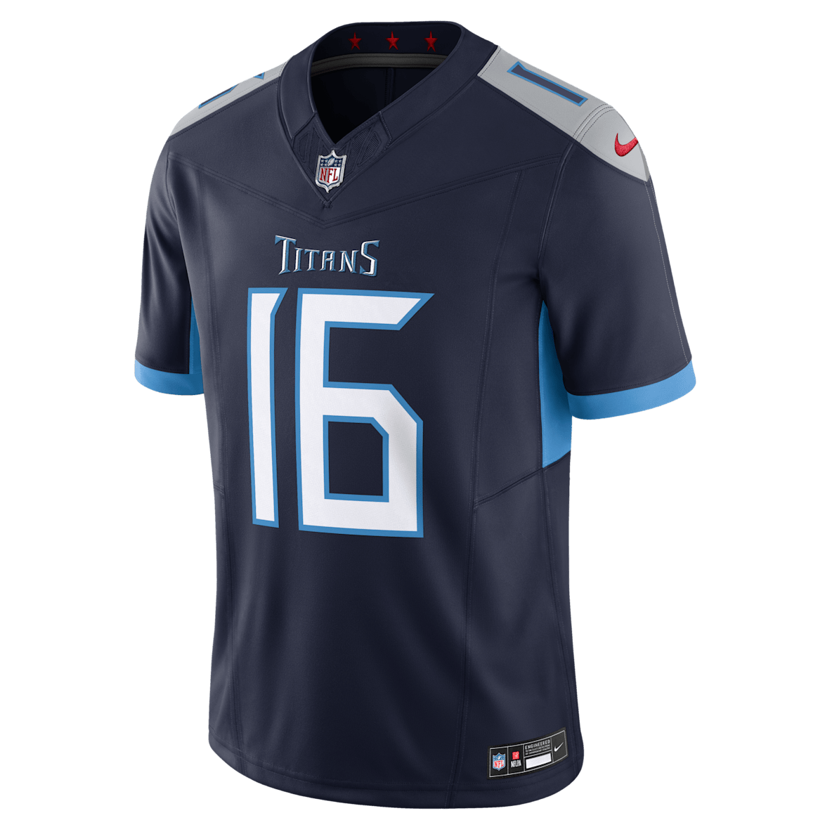 Treylon Burks Tennessee Titans Men's Nike Dri-FIT NFL Limited Football Jersey