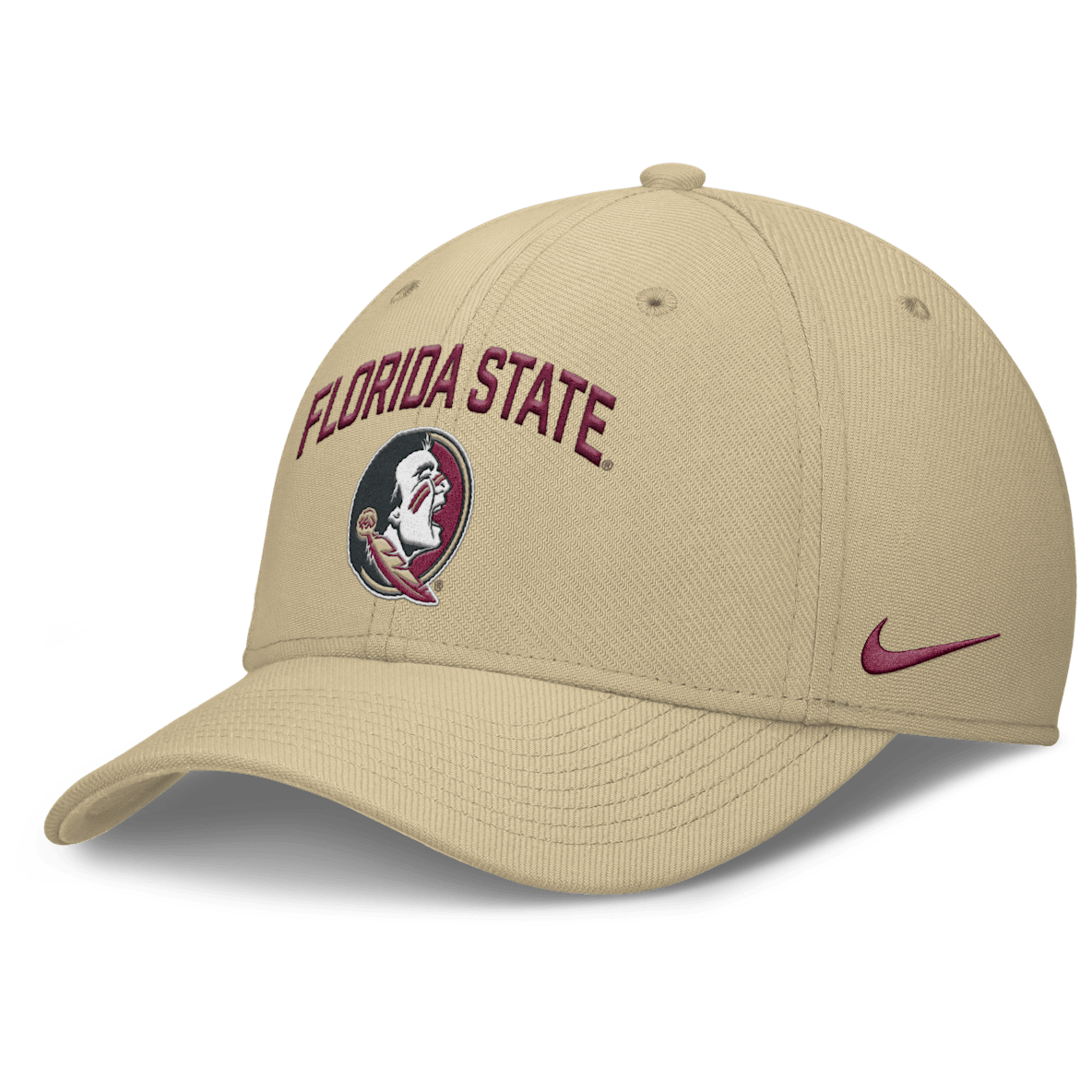 Florida State On-Field Rise Swoosh Florida State On-Field Rise Swoosh Men's Nike Dri-FIT College Hat