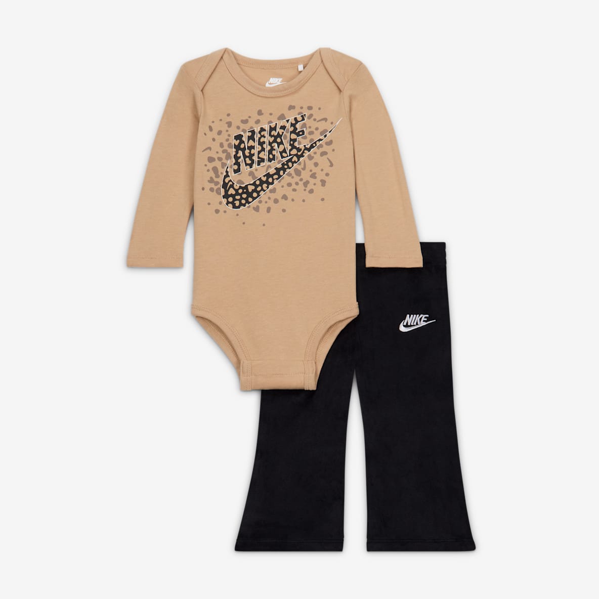 Nike Wild Warmth Conjunto de 2 piezas de velour para bebé (3 a 6 meses)