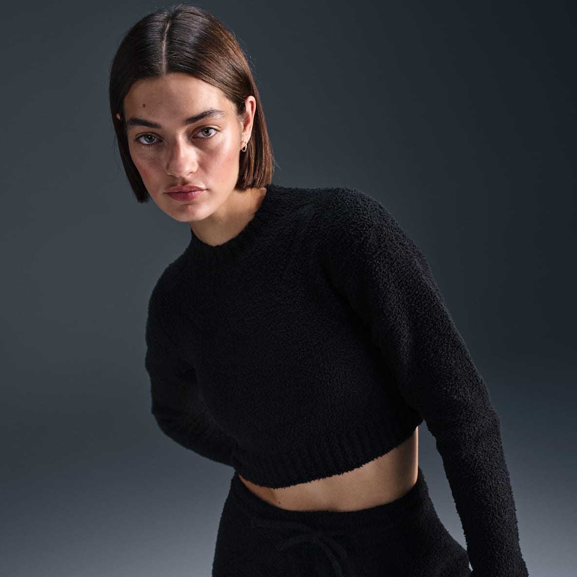 Nike Sportswear Phoenix Cozy Bouclé Nike Sportswear Phoenix Cozy Bouclé Women's Tight Long-Sleeve Knit Top