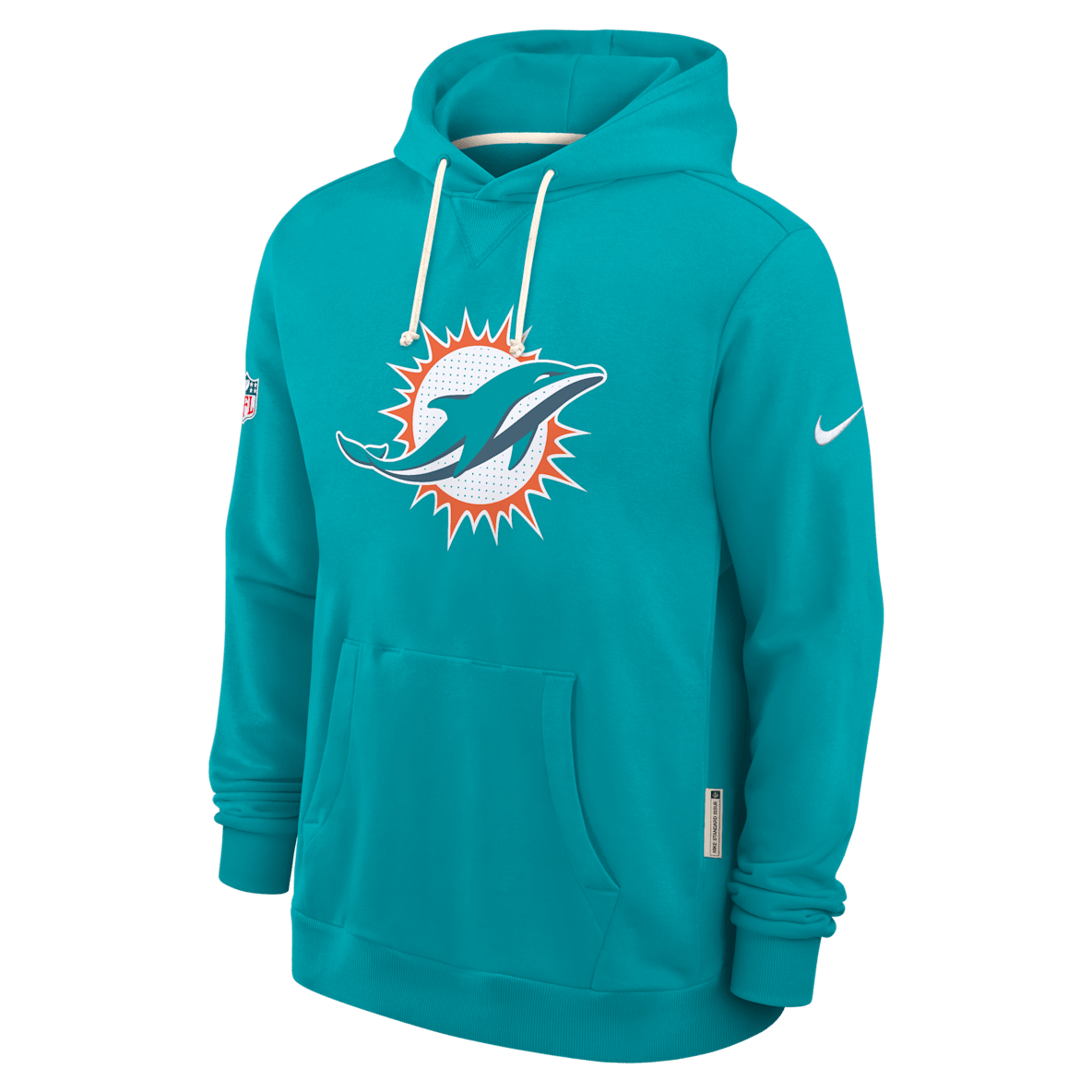 Miami Dolphins Initial Home Sideline Miami Dolphins Initial Home Sideline Men's Nike Dri-FIT NFL Pullover Hoodie