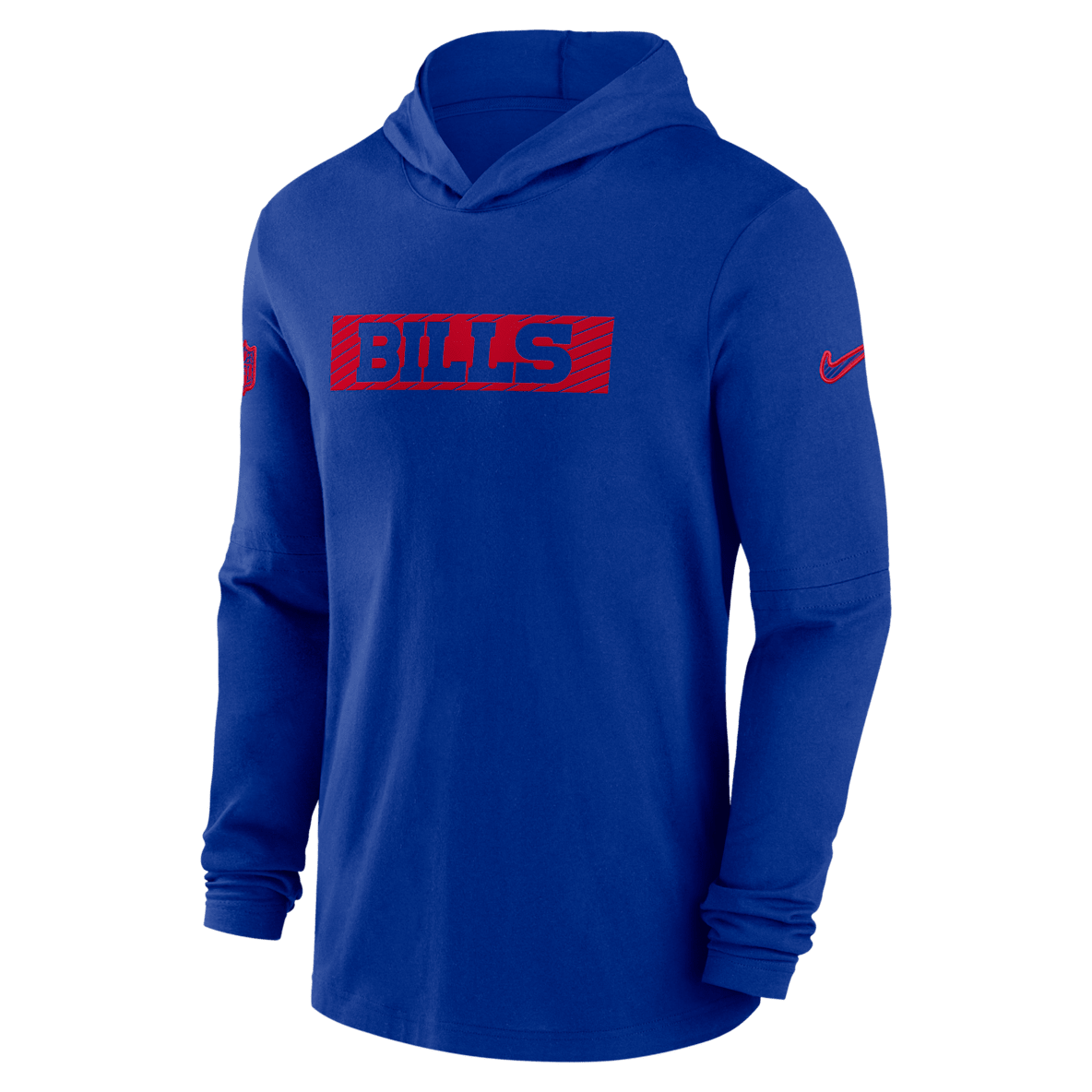 Buffalo Bills Sideline Buffalo Bills Sideline Men's Nike Dri-FIT NFL Long-Sleeve Hooded Top