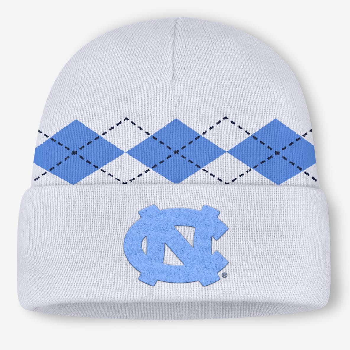 North Carolina Utility Argyle Men's Jordan Brand College Cuffed Beanie