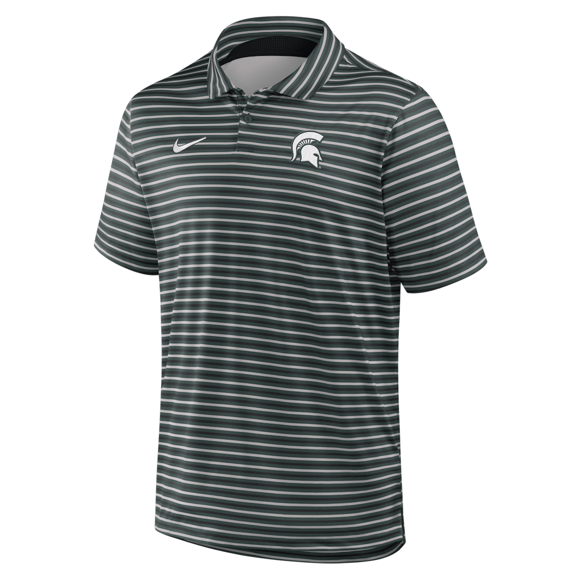 Michigan State Tour Stripe Michigan State Tour Stripe Men's Nike Dri-FIT College Polo
