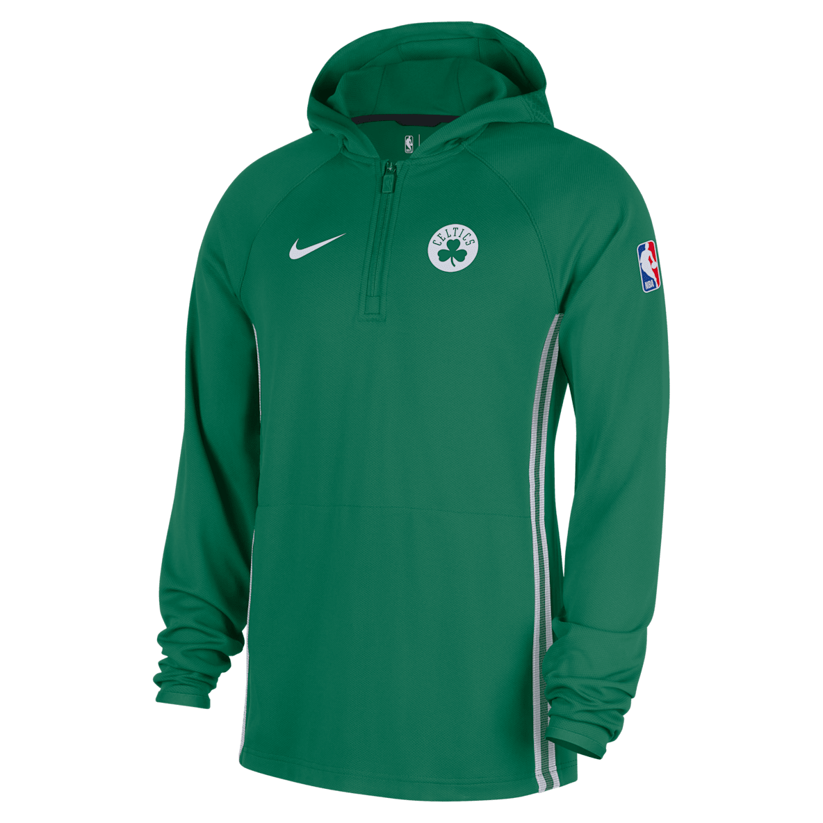 Boston Celtics Zoned Boston Celtics Zoned Men's Nike Dri-FIT NBA 1/4-Zip Hoodie
