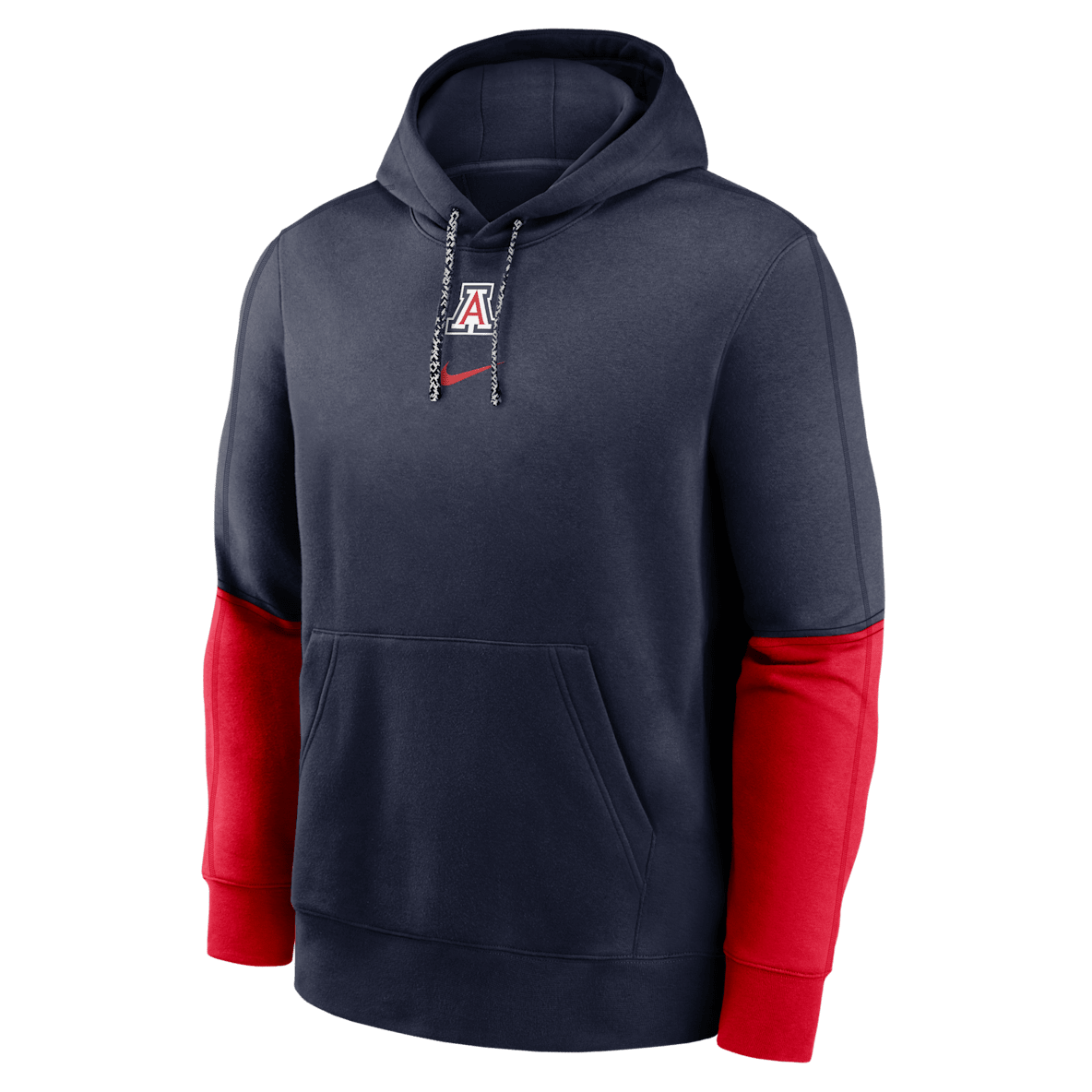 Arizona Wildcats Sideline Team Issue Club Arizona Wildcats Sideline Team Issue Club Men's Nike College Pullover Hoodie