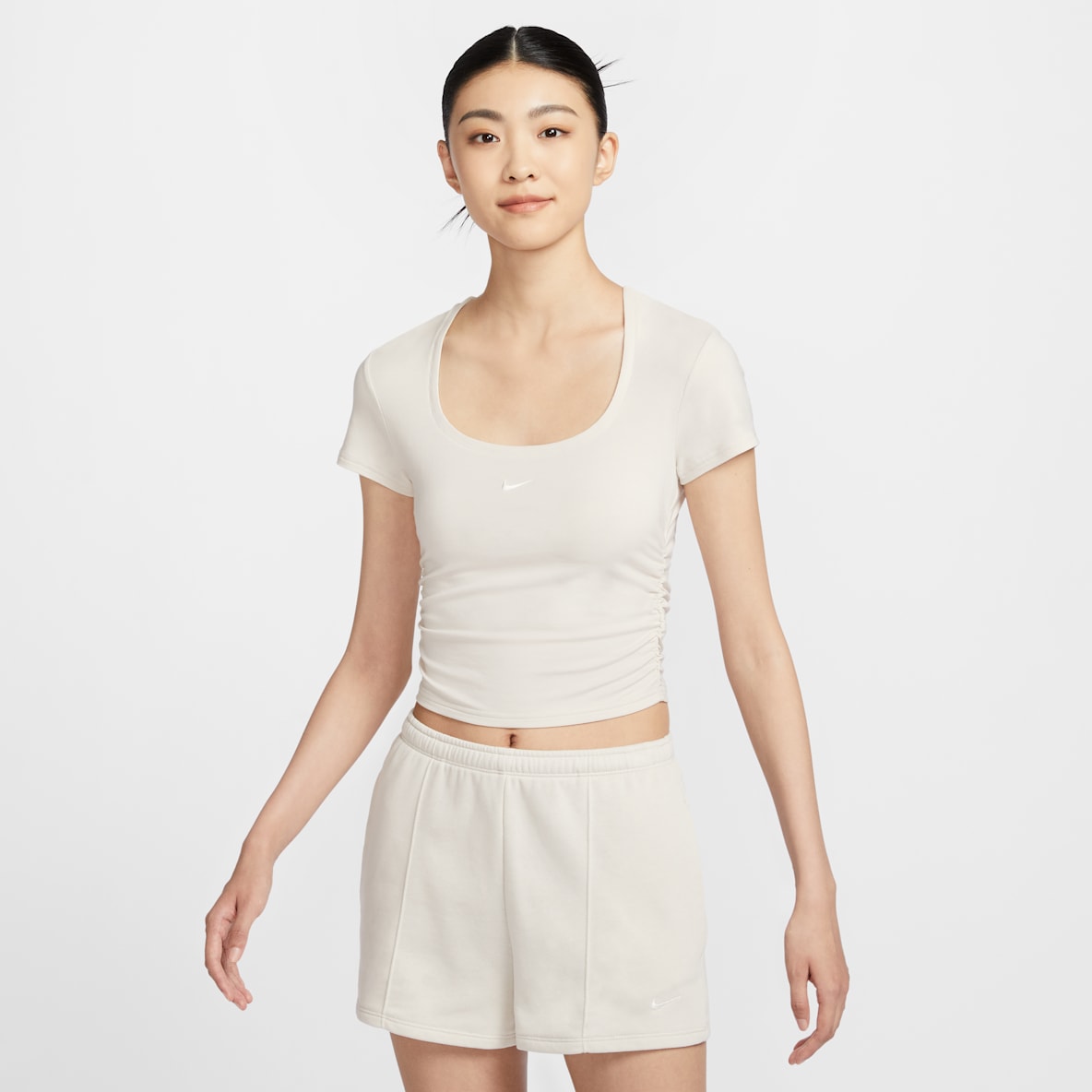 Nike Sportswear Chill Knit Nike Sportswear Chill Knit Women's Short-Sleeve Square-Neck Top