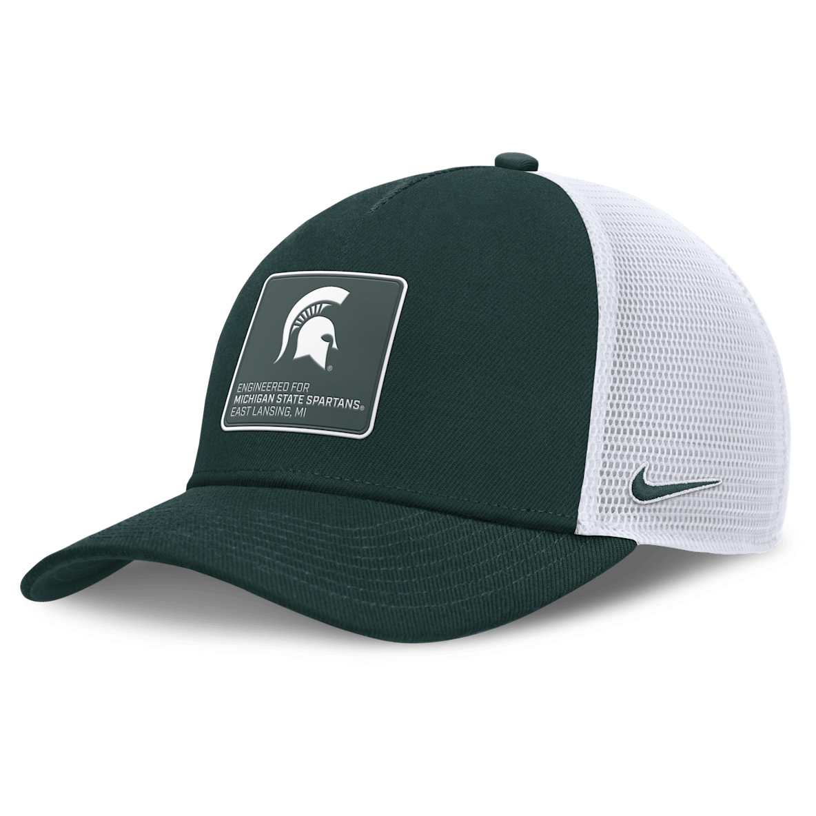 Michigan State On-Field Rise Engineered Michigan State On-Field Rise Engineered Gorra de rejilla universitaria Nike ajustable para hombre