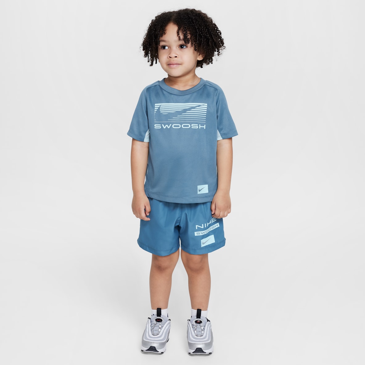 Nike Dri-FIT Nike Dri-FIT Toddler 2-Piece Multi Woven Shorts Set