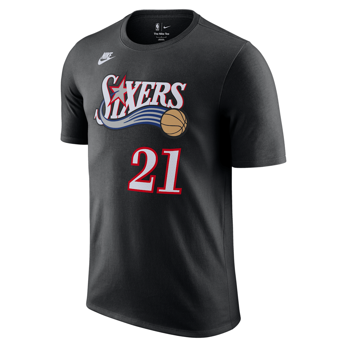 Philadelphia 76ers Hardwood Classics Essentials Philadelphia 76ers Hardwood Classics Essentials Men's Nike NBA T-Shirt