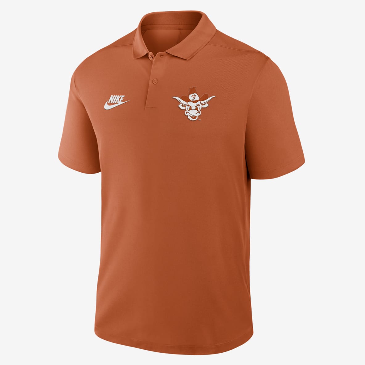Texas Longhorns Primetime Victory Legacy Vault Logo Texas Longhorns Primetime Victory Legacy Vault Logo Men's Nike Dri-FIT College Polo