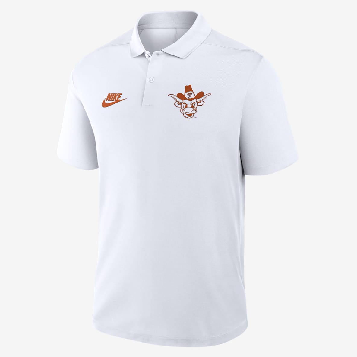 Texas Primetime Victory Legacy Vault Logo Texas Primetime Victory Legacy Vault Logo Men's Nike Dri-FIT College Polo