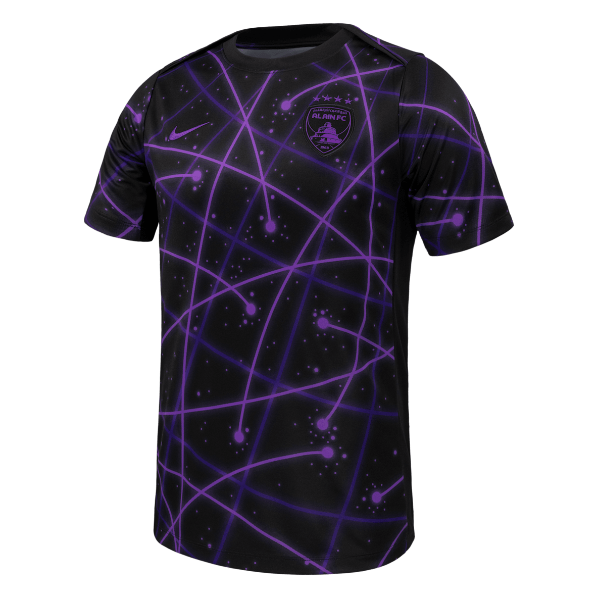Al Ain FC Playera de fútbol de manga corta para antes del partido Nike para hombre