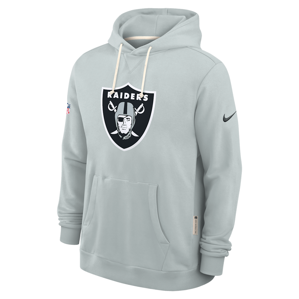 Las Vegas Raiders Initial Home Sideline Las Vegas Raiders Initial Home Sideline Men's Nike Dri-FIT NFL Pullover Hoodie