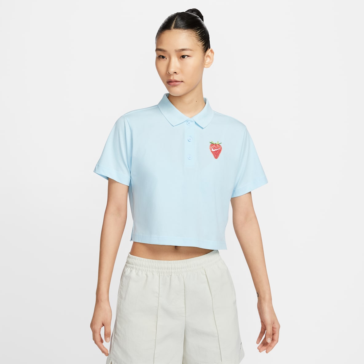 ナイキ スポーツウェア ウィメンズ クロップド ポロ