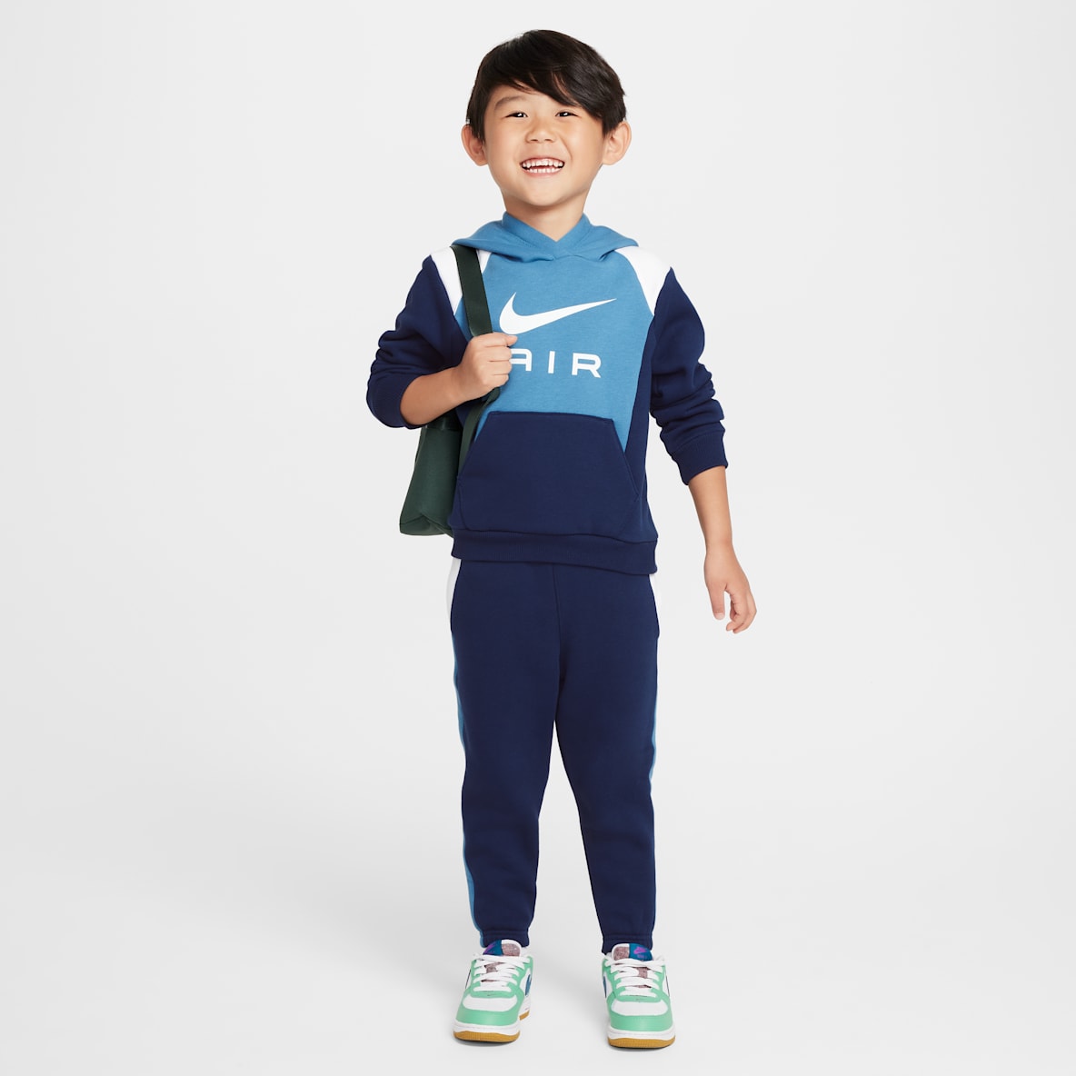 Nike Air Nike Air Conjunto de sudadera y pantalón de tejido Fleece - Infantil