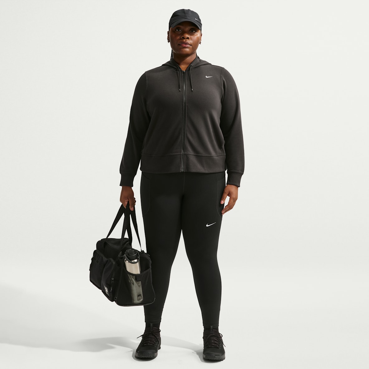 Nike One Leggings de tiro alto de 7/8 con bolsillos para mujer (talla grande)