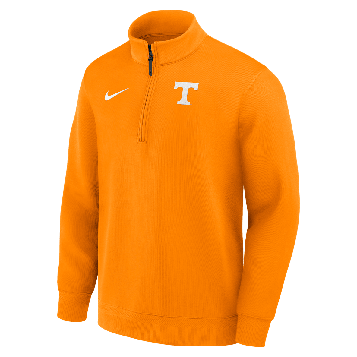 Tennessee Coaches Playera de manga larga universitaria Nike Dri-FIT de medio cierre para hombre