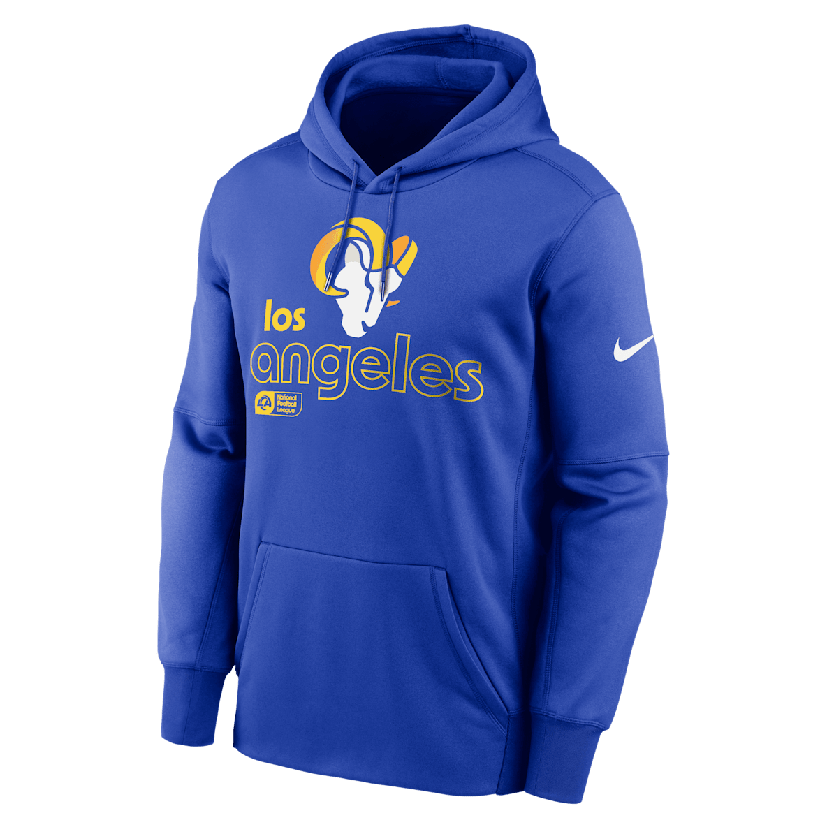 Los Angeles Rams Los Angeles Rams Men’s Nike Therma NFL Pullover Hoodie