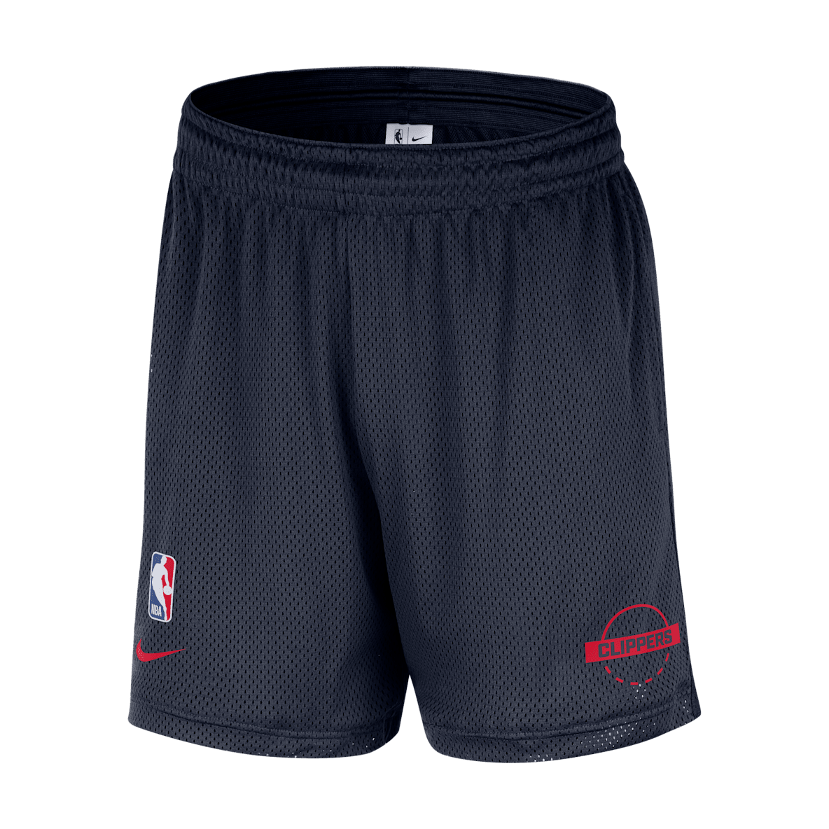 LA Clippers LA Clippers Shorts Nike de malla de la NBA para hombre