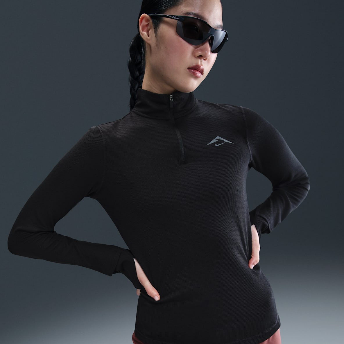 Nike Trail Nike Trail Women's Dri-FIT 1/4-Zip Running Mid-Layer Top
