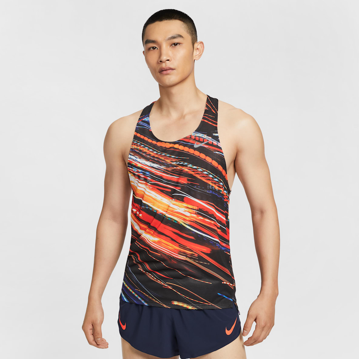 ナイキ ファスト メンズ Dri-FIT ランニングシングレット