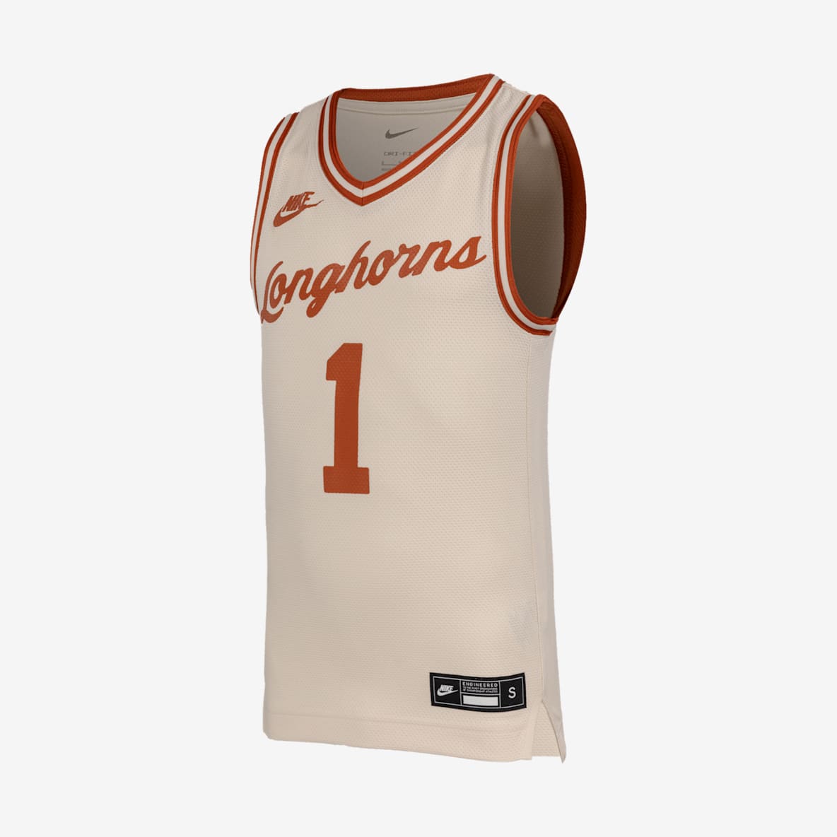 Texas Longhorns Texas Longhorns Big Kids' Nike Basketball Replica Jersey