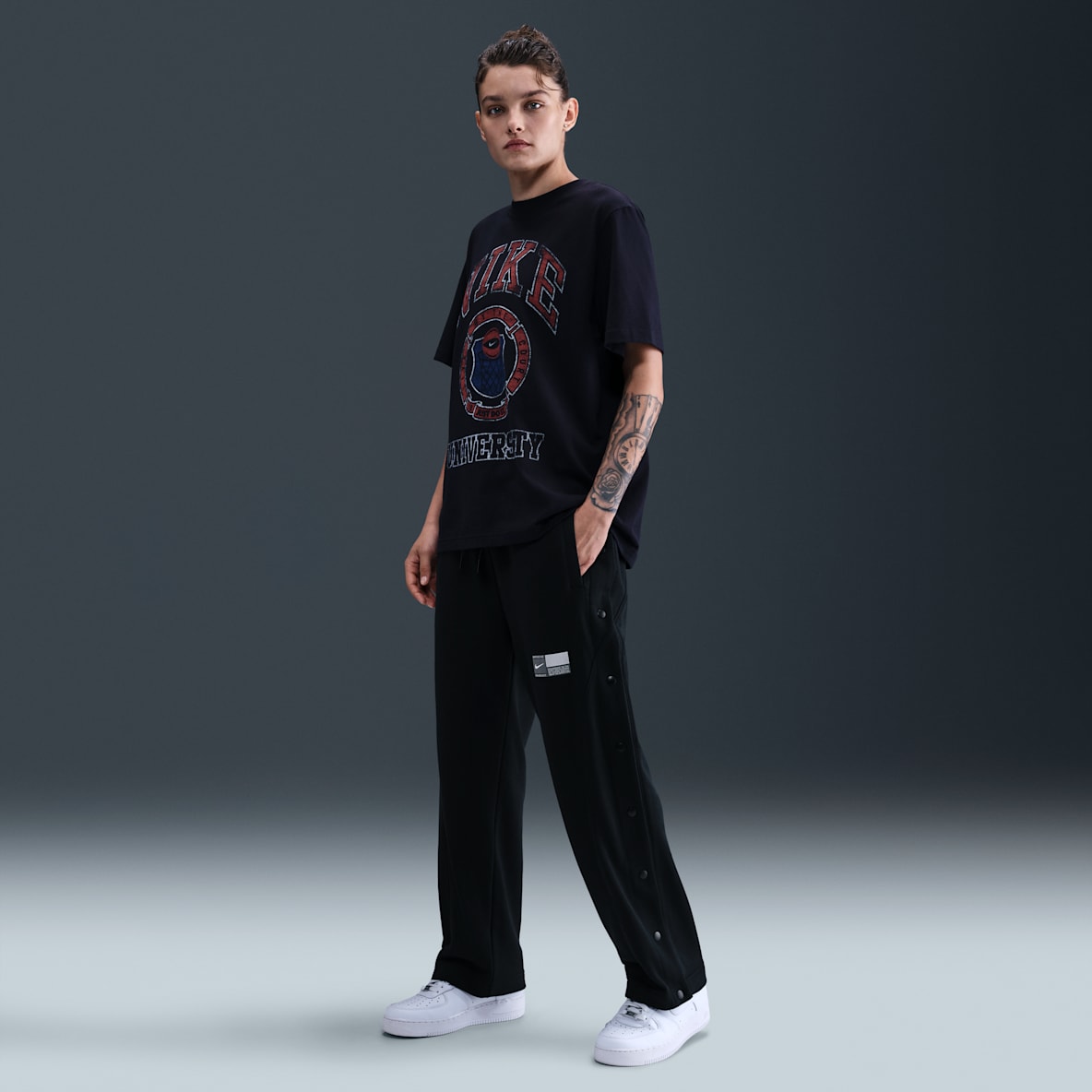 Nike Women's Fleece Tear-Away Basketball Pants