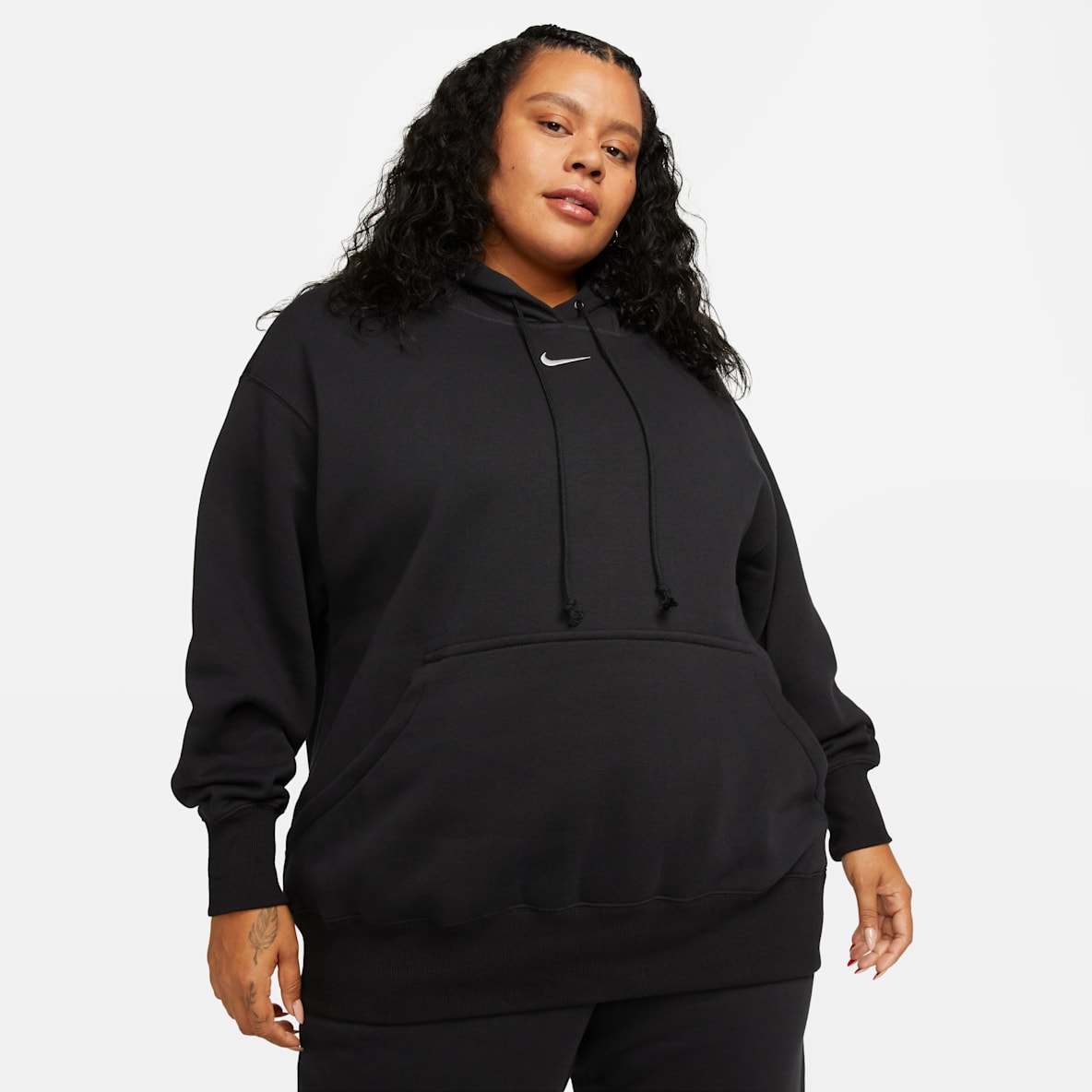 Nike Sportswear Phoenix Fleece Oversized hoodie voor dames (Plus Size)