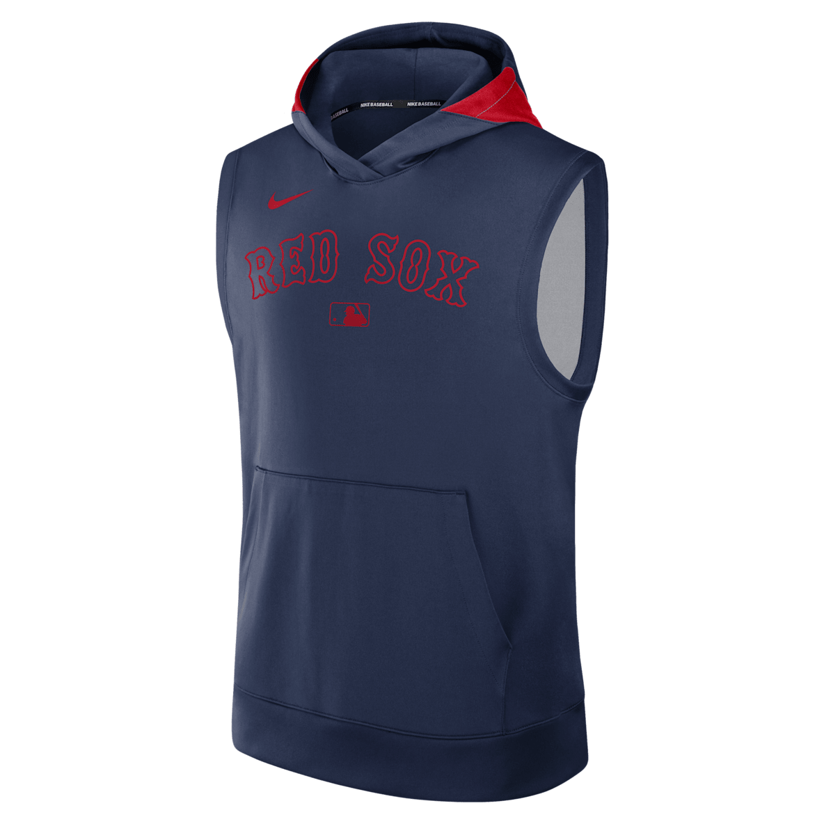 Boston Red Sox Authentic Collection Boston Red Sox Authentic Collection Men’s Nike Dri-FIT MLB Sleeveless Pullover Hoodie