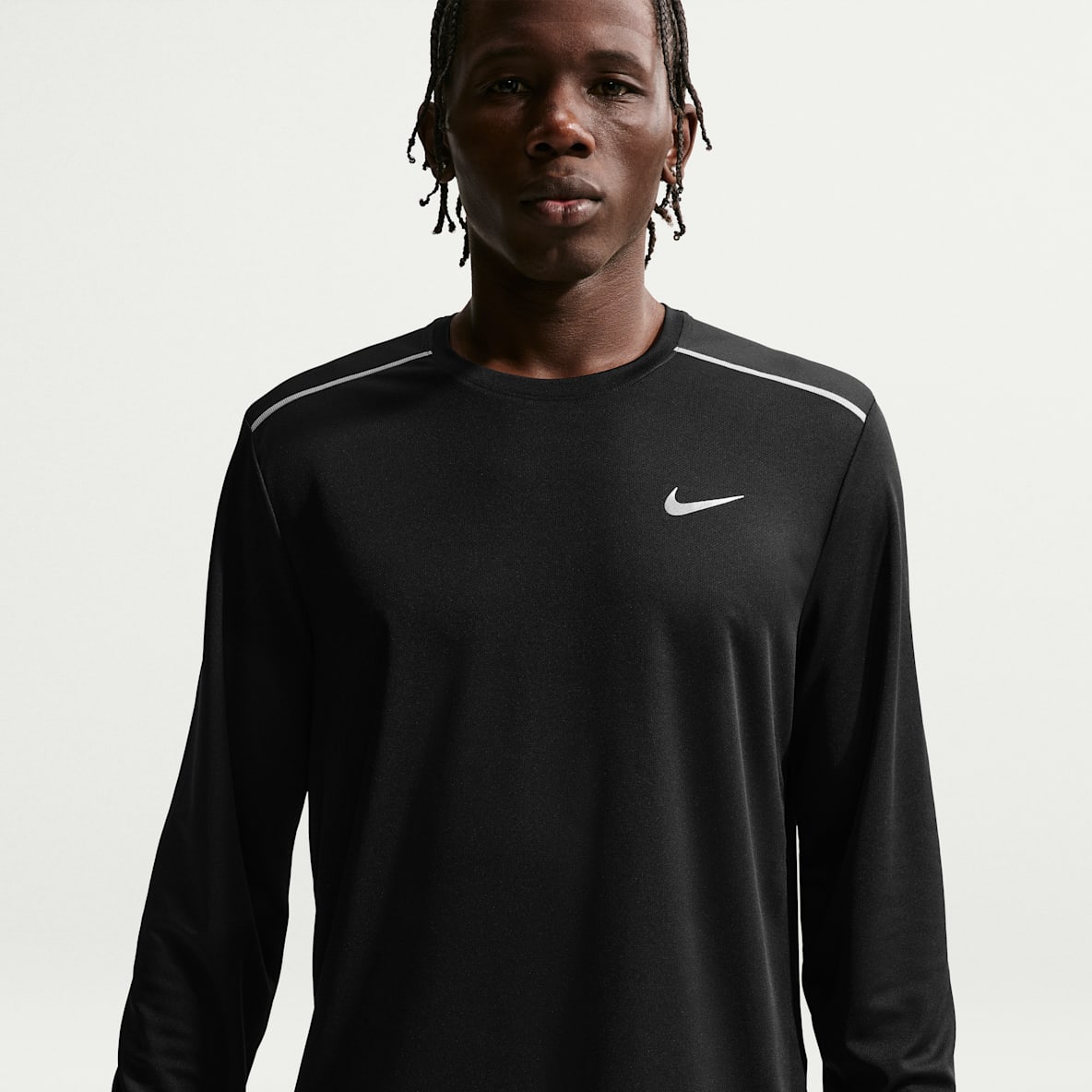 Nike Miler Men's Dri-FIT UV Protection Long-Sleeve Running Top