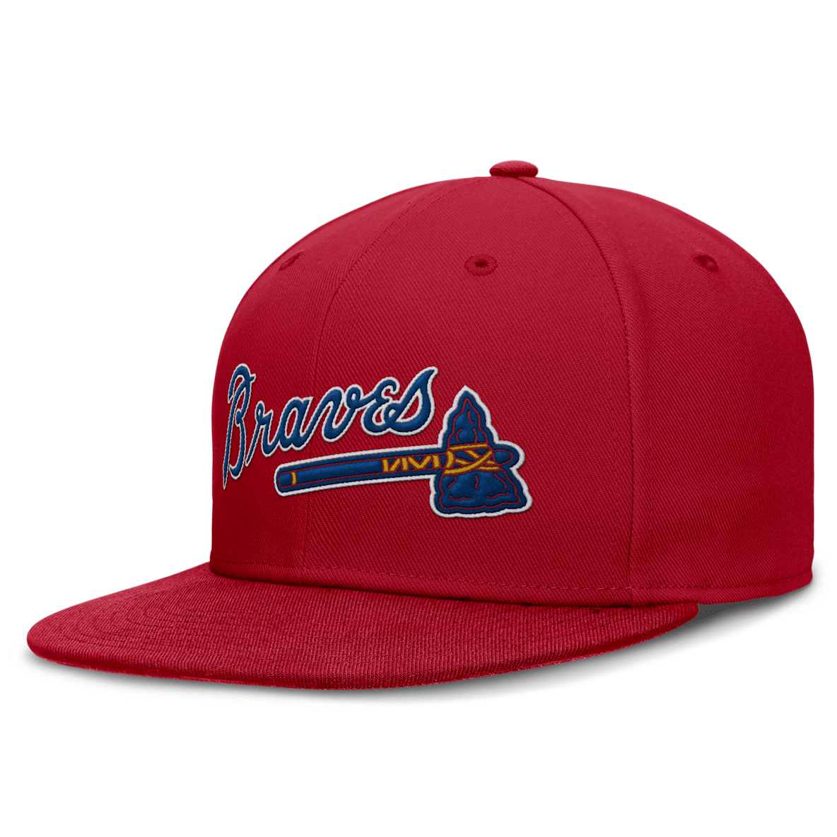 Atlanta Braves True Atlanta Braves True Men's Nike Dri-FIT MLB Fitted Hat