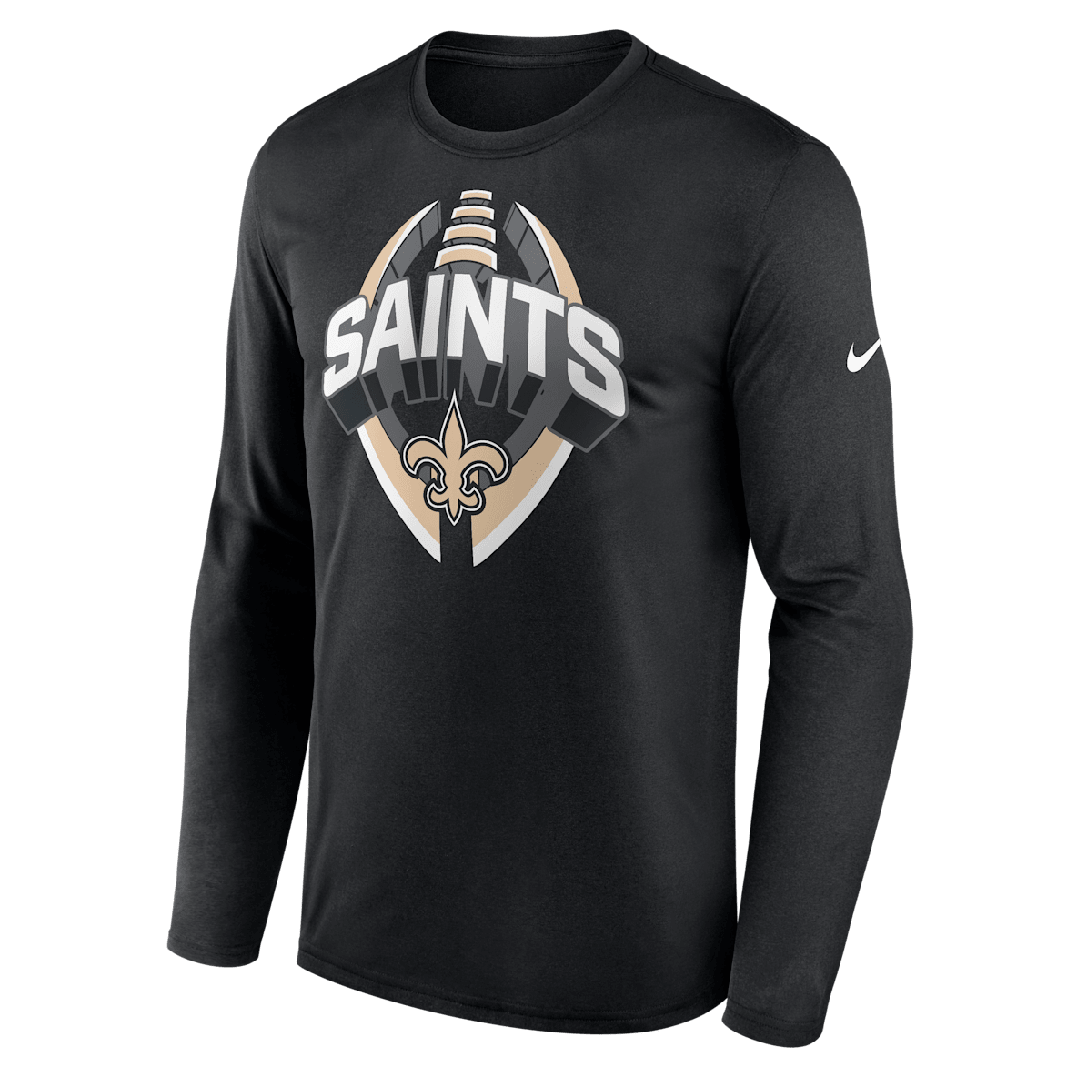 New Orleans Saints Legend Icon New Orleans Saints Legend Icon Men's Nike Dri-FIT NFL Long-Sleeve T-Shirt