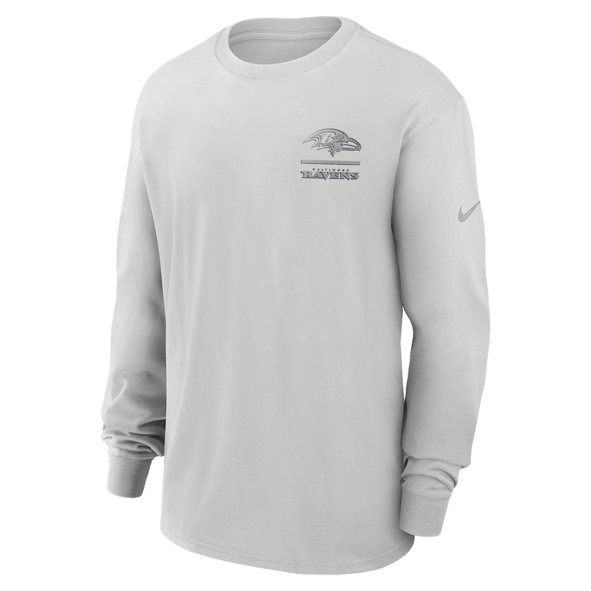 Baltimore Ravens Essential Heavy Max90 Baltimore Ravens Essential Heavy Max90 Men's Nike NFL Long-Sleeve T-Shirt