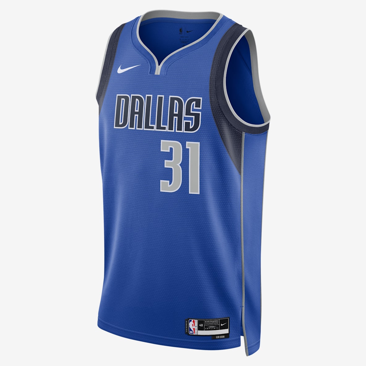 Dallas Mavericks Icon Edition Dallas Mavericks Icon Edition Jersey Nike Dri-FIT de la NBA Swingman para hombre