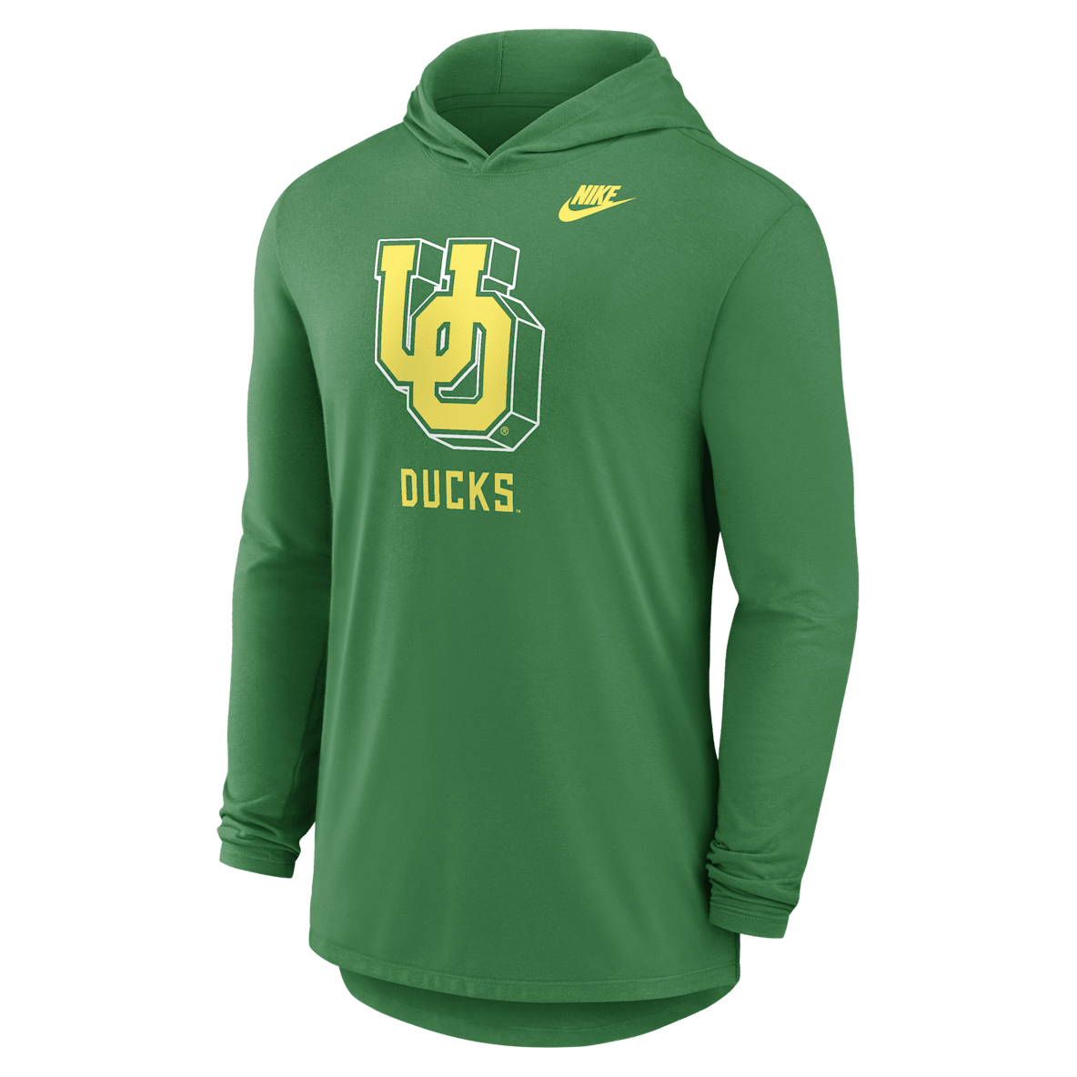 Oregon Legacy Oregon Legacy Men's Nike Dri-FIT College Long-Sleeve Hooded T-Shirt