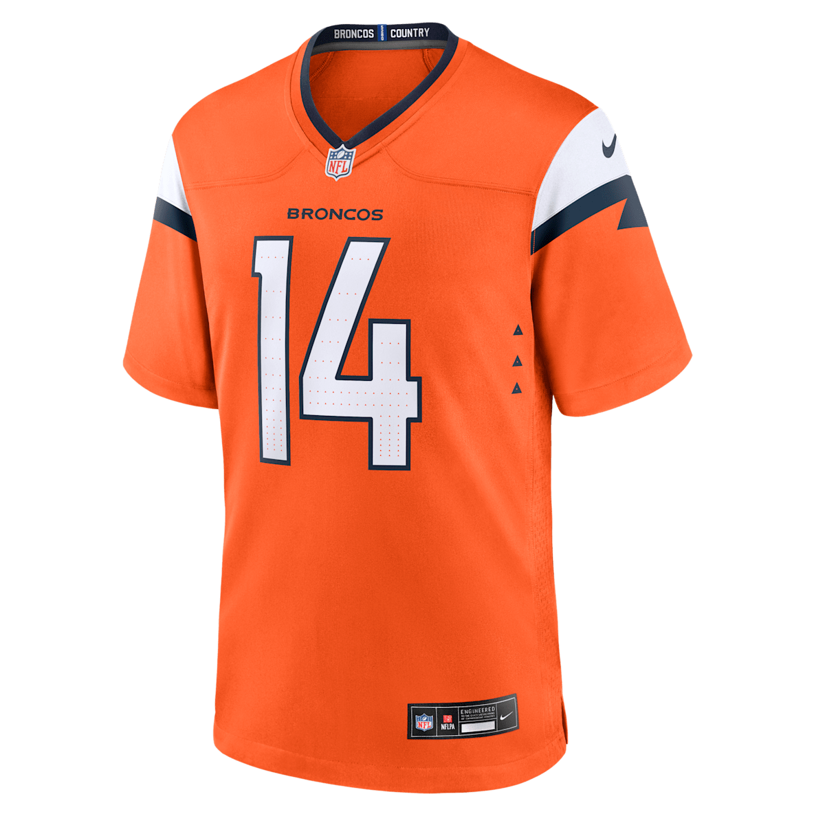 Courtland Sutton Denver Broncos Courtland Sutton Denver Broncos Men's Nike NFL Game Football Jersey