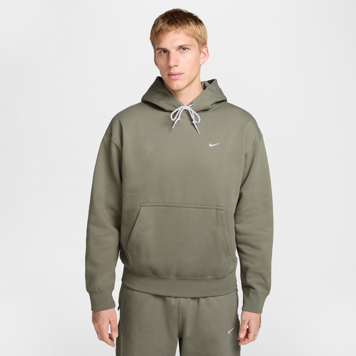 Nike Solo Swoosh Nike Solo Swoosh Men's Fleece Pullover Hoodie